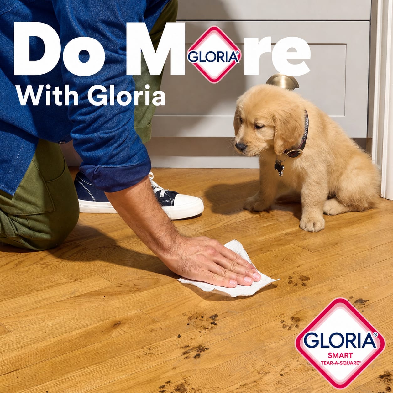 Gloria 3 - Ply Paper Towel , Multipurpose -152 Strong Sheets